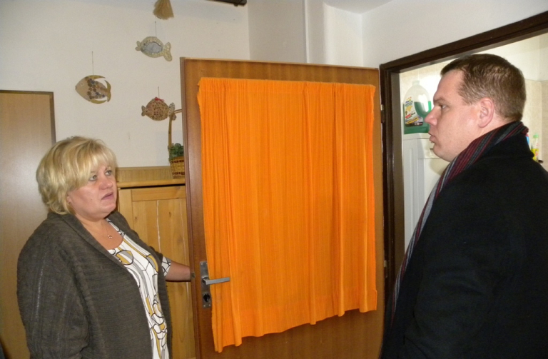 Radní Pavel petráček a J. Lachmanová